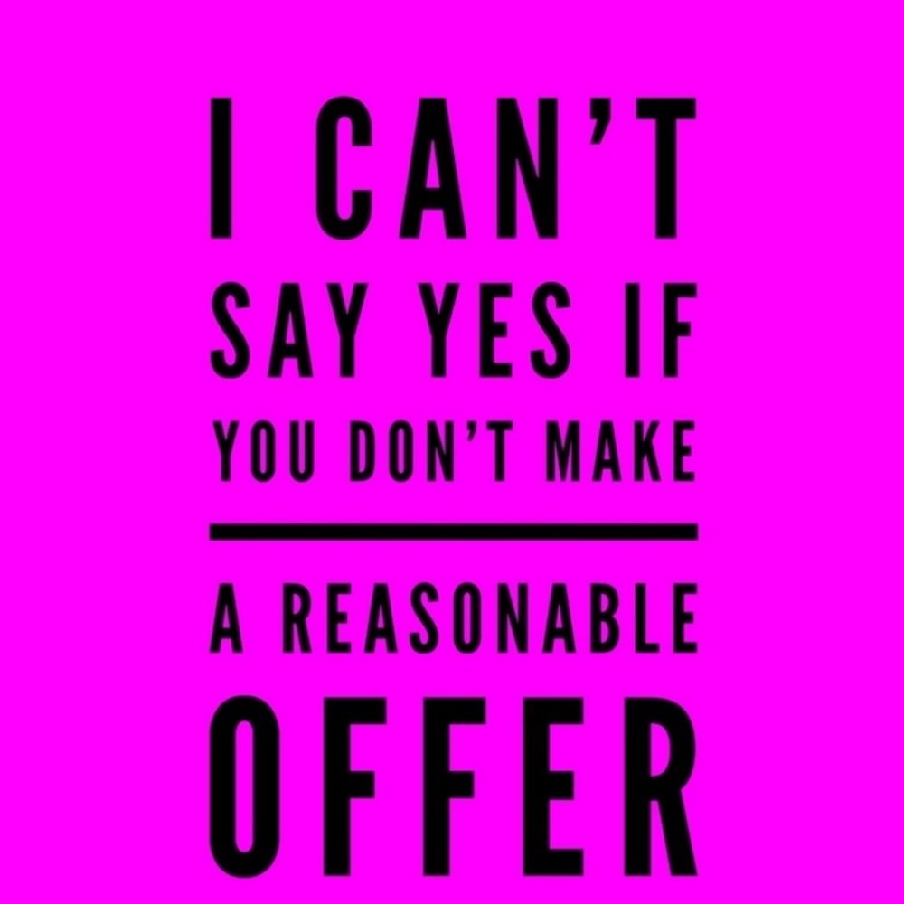Make an offer and get a FREE gift with purchase!
